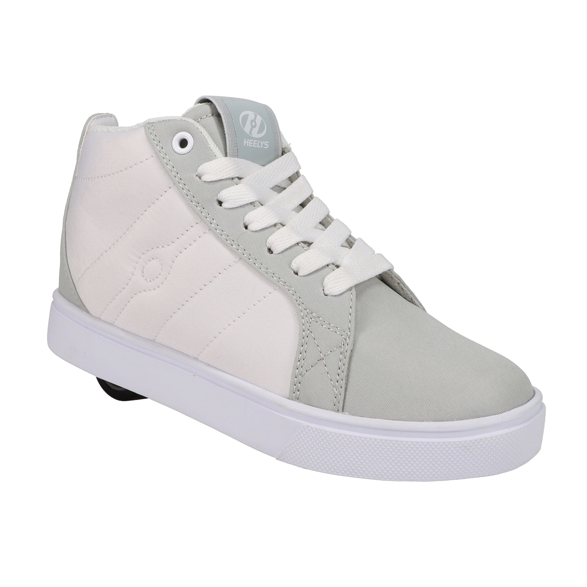 Racer Mid - Lt Grey/White – The John Forsyth Shirt - Heelys Canada Racer Mid - Lt Grey/White – The John Forsyth Shirt - Heelys Canada