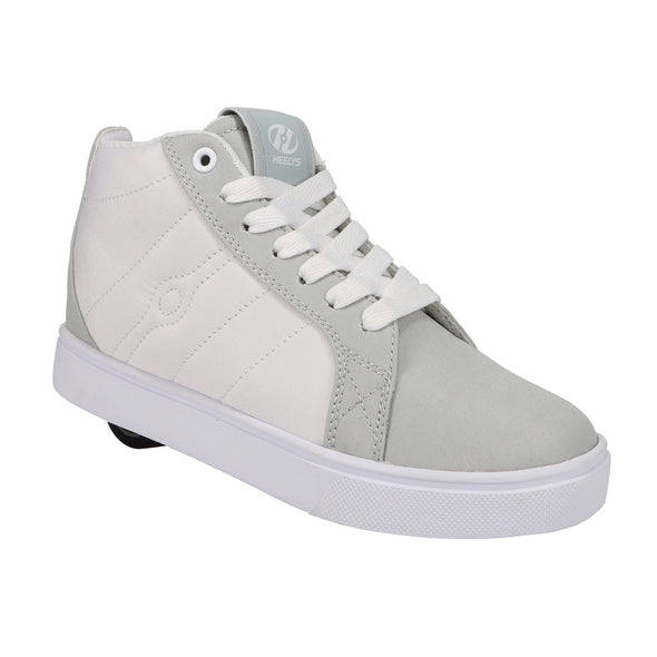 Racer Mid - Lt Grey/White