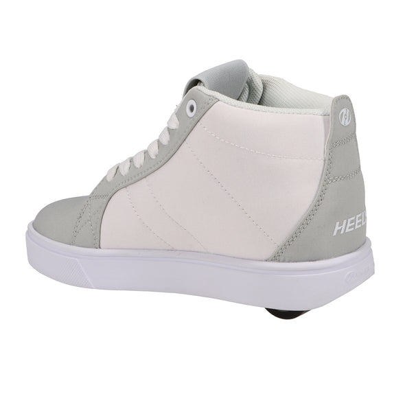 Racer Mid - Lt Grey/White